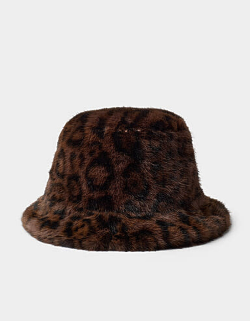 Lyla & Lux Faux Fur Leopard Hat