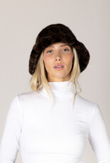 Lyla & Lux Faux Fur Leopard Hat