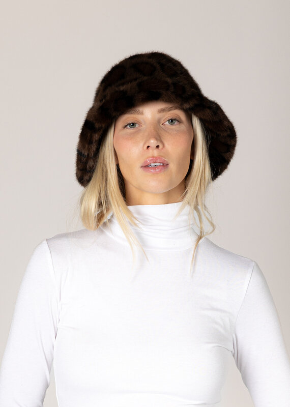 Lyla & Lux Faux Fur Leopard Hat