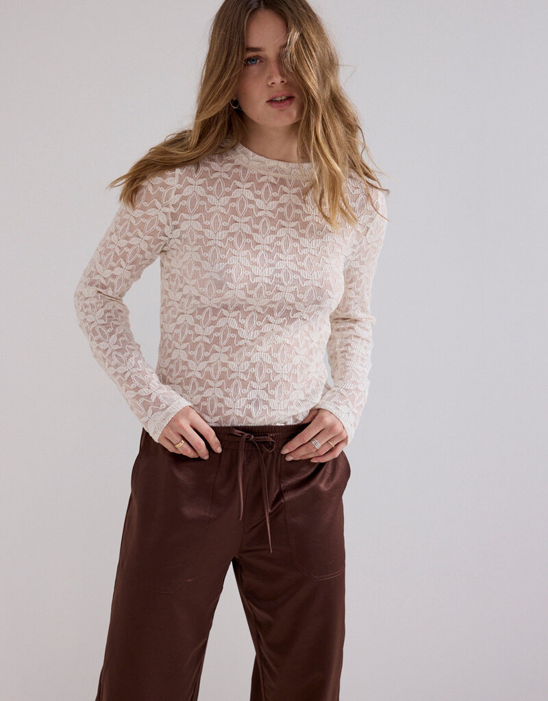 Tramontana Stretch Lace Top