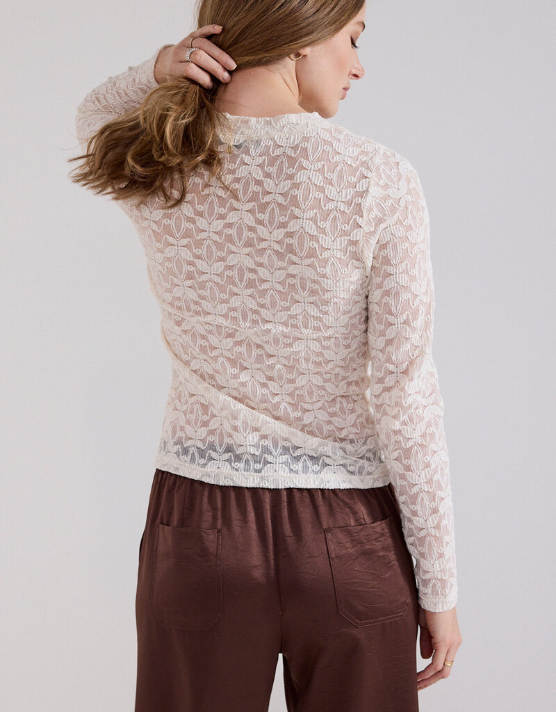 Tramontana Stretch Lace Top
