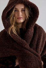 Tramontana Faux Fur Hooded Cape