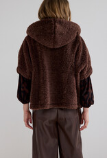 Tramontana Faux Fur Hooded Cape