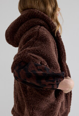 Tramontana Faux Fur Hooded Cape