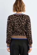Molly Bracken Leopard Knit Sweater