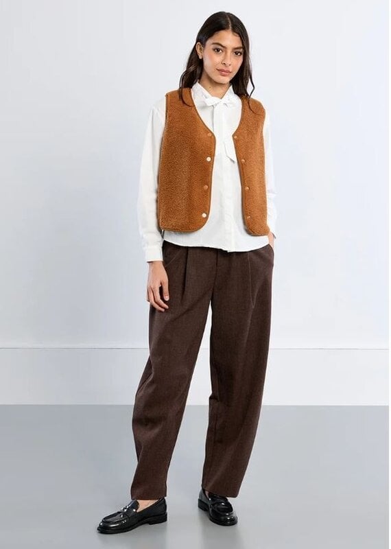 Molly Bracken Autumn Sherpa Vest