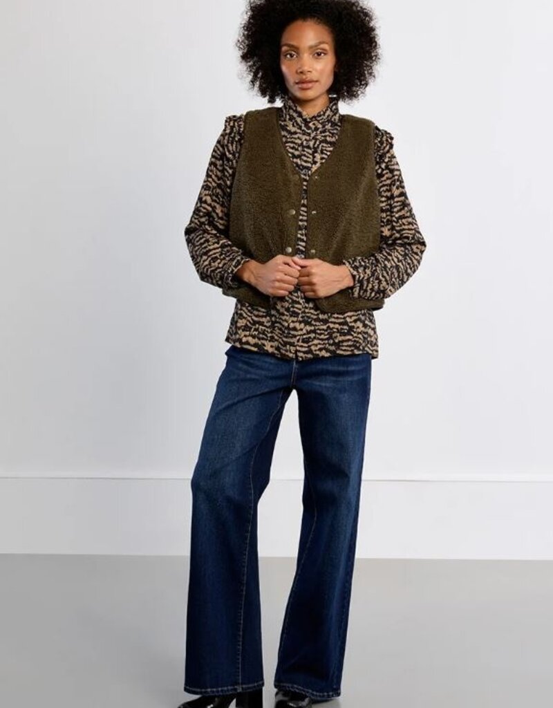 Molly Bracken Autumn Sherpa Vest