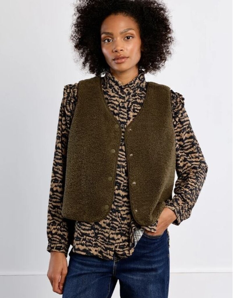 Molly Bracken Autumn Sherpa Vest