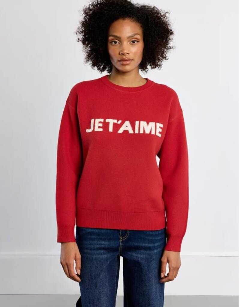 Molly Bracken Je T'aime Knit Sweater