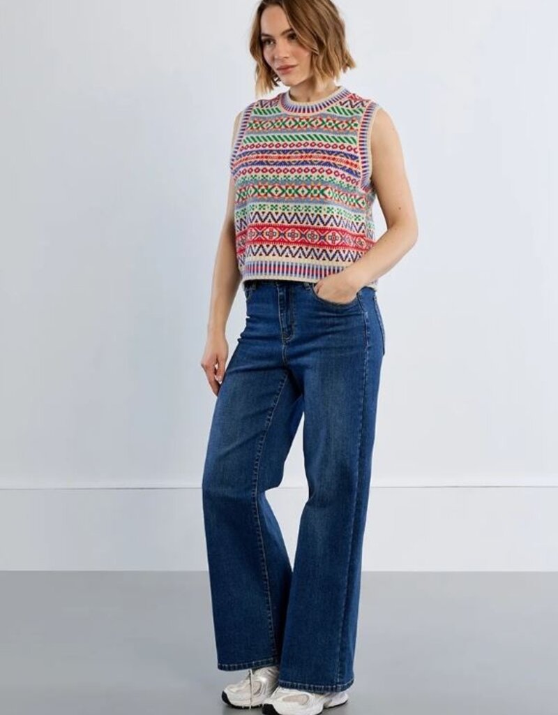 Molly Bracken Pattern Knit Vest