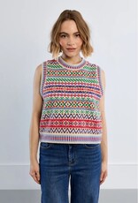 Molly Bracken Pattern Knit Vest
