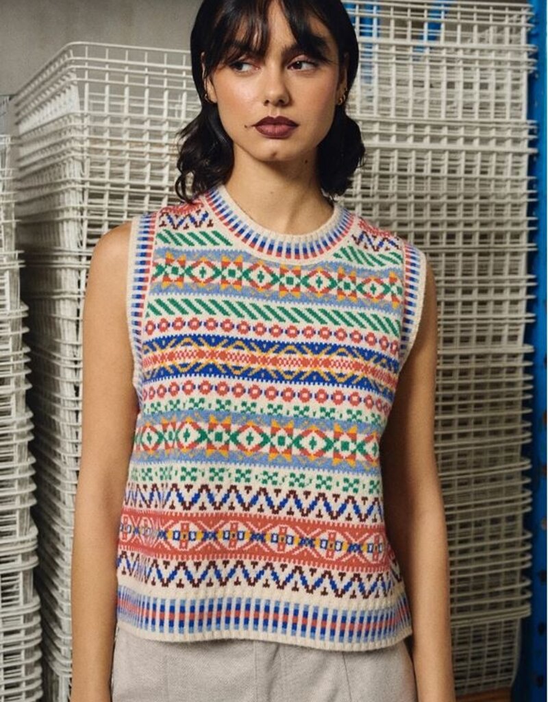 Molly Bracken Pattern Knit Vest