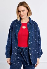 Molly Bracken Heart Denim Shirt