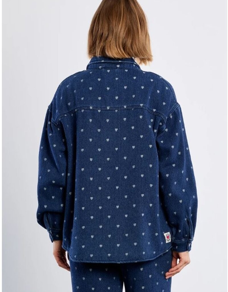 Molly Bracken Heart Denim Shirt