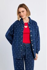 Molly Bracken Heart Denim Shirt