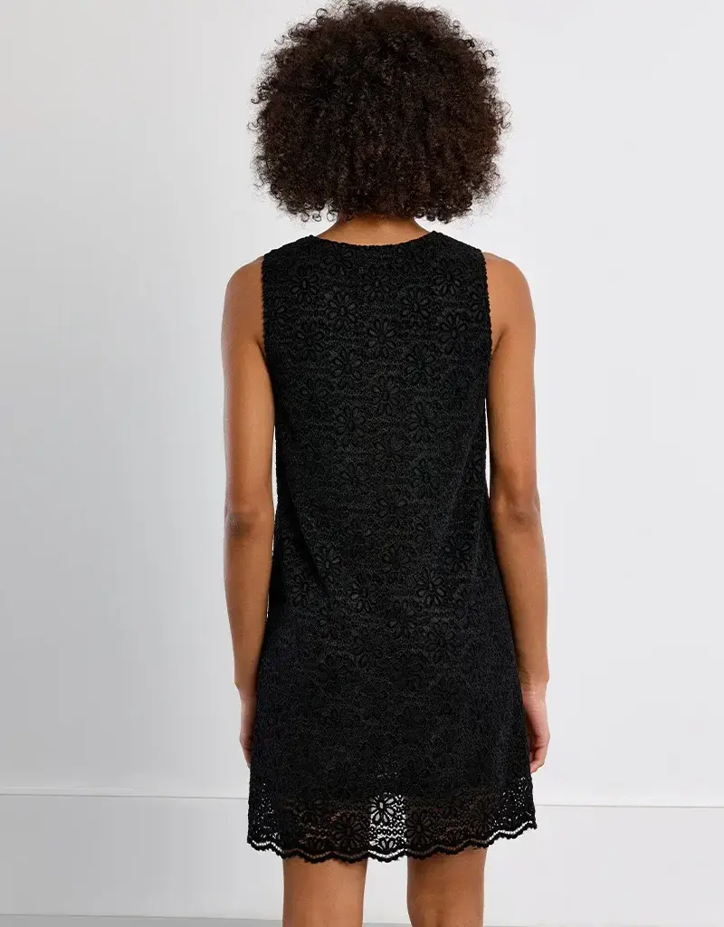 Molly Bracken Velvet Embroidered Dress