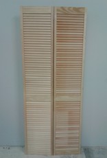 Pine Louvered Bifold Closet Door Habitat For Humanity Restore