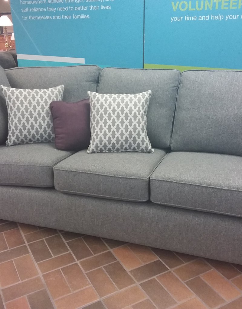 Grey 3 Seater Sofa Habitat For Humanity Restore