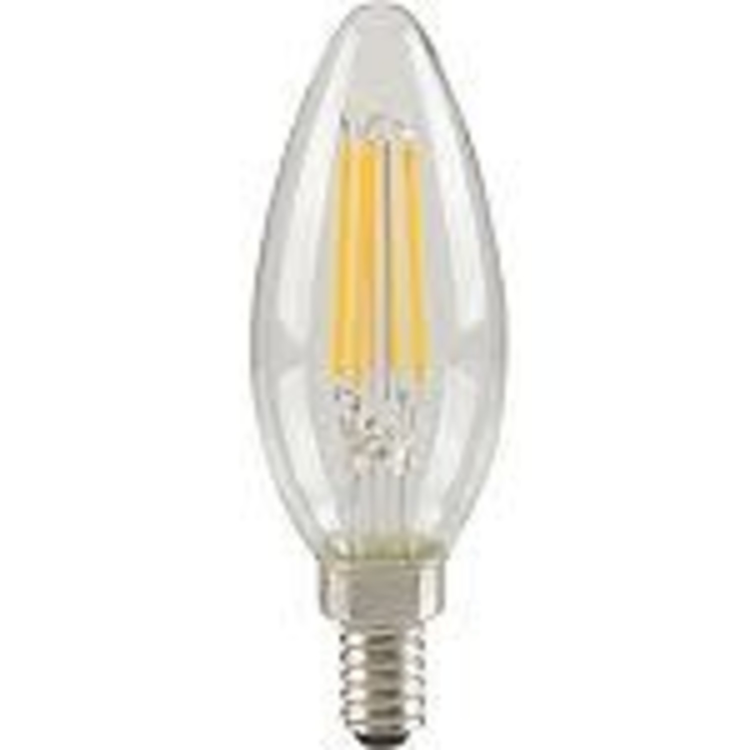 Ecosmart 60W Equivalent Bright White (3000K) B10 LED Light Bulb with