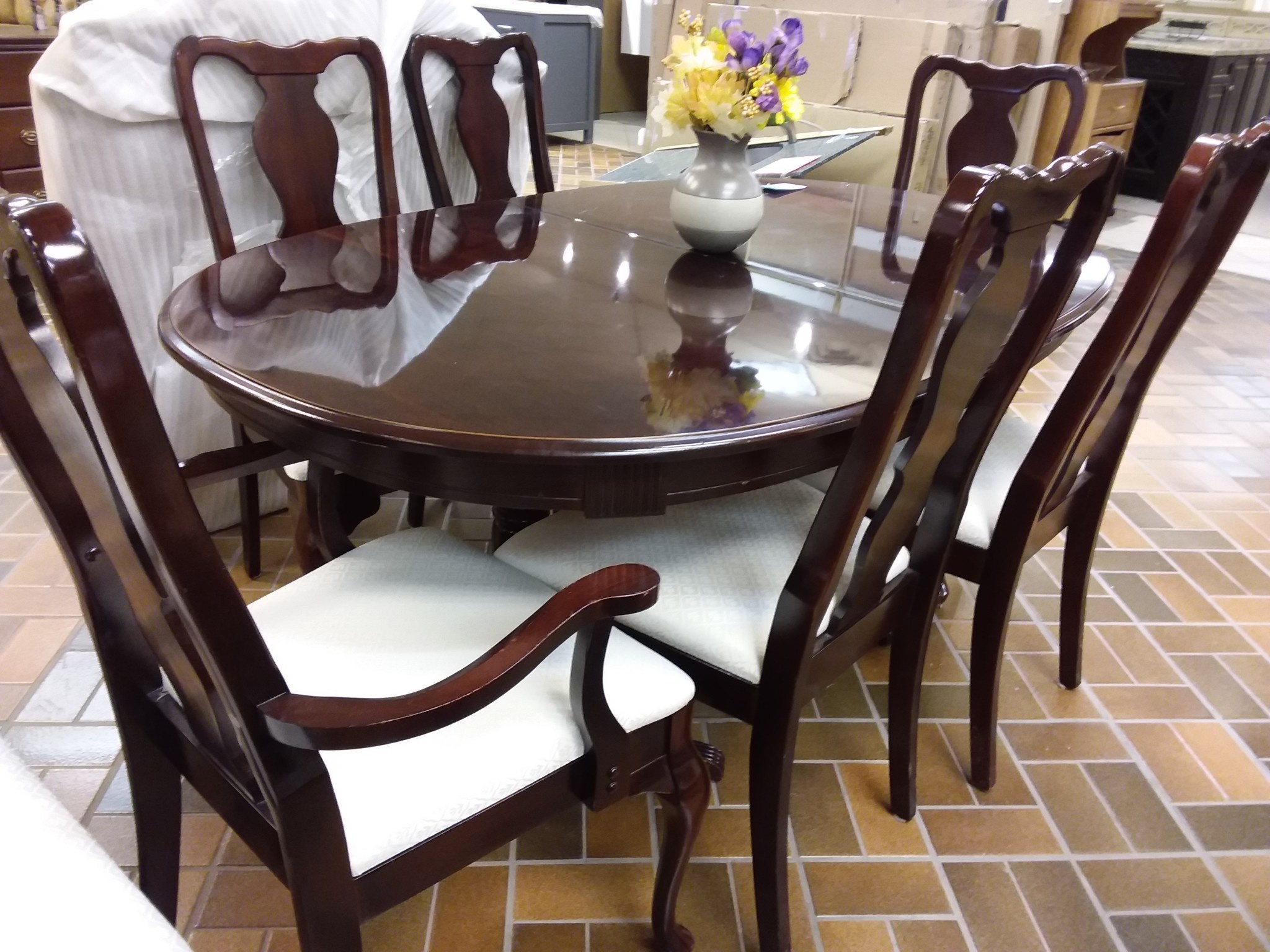 Oval Mahogany Dining Table Chairs Habitat For Humanity ReStore Oval Mahogany Dining Table Chairs Habitat For Humanity ReStore