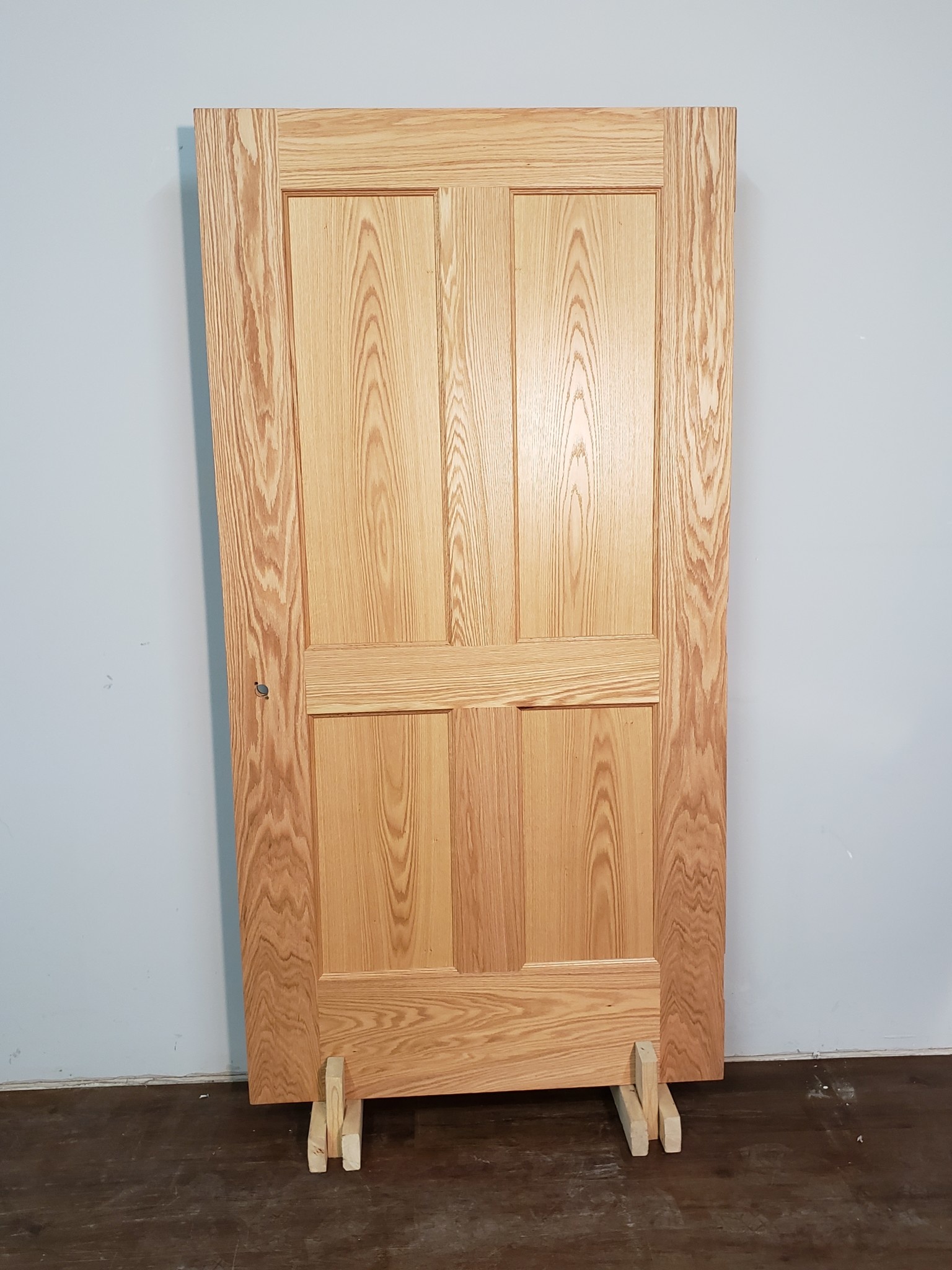 Oak Solid Core Door 43" x 84"x 1.75" Habitat for Humanity ReStore
