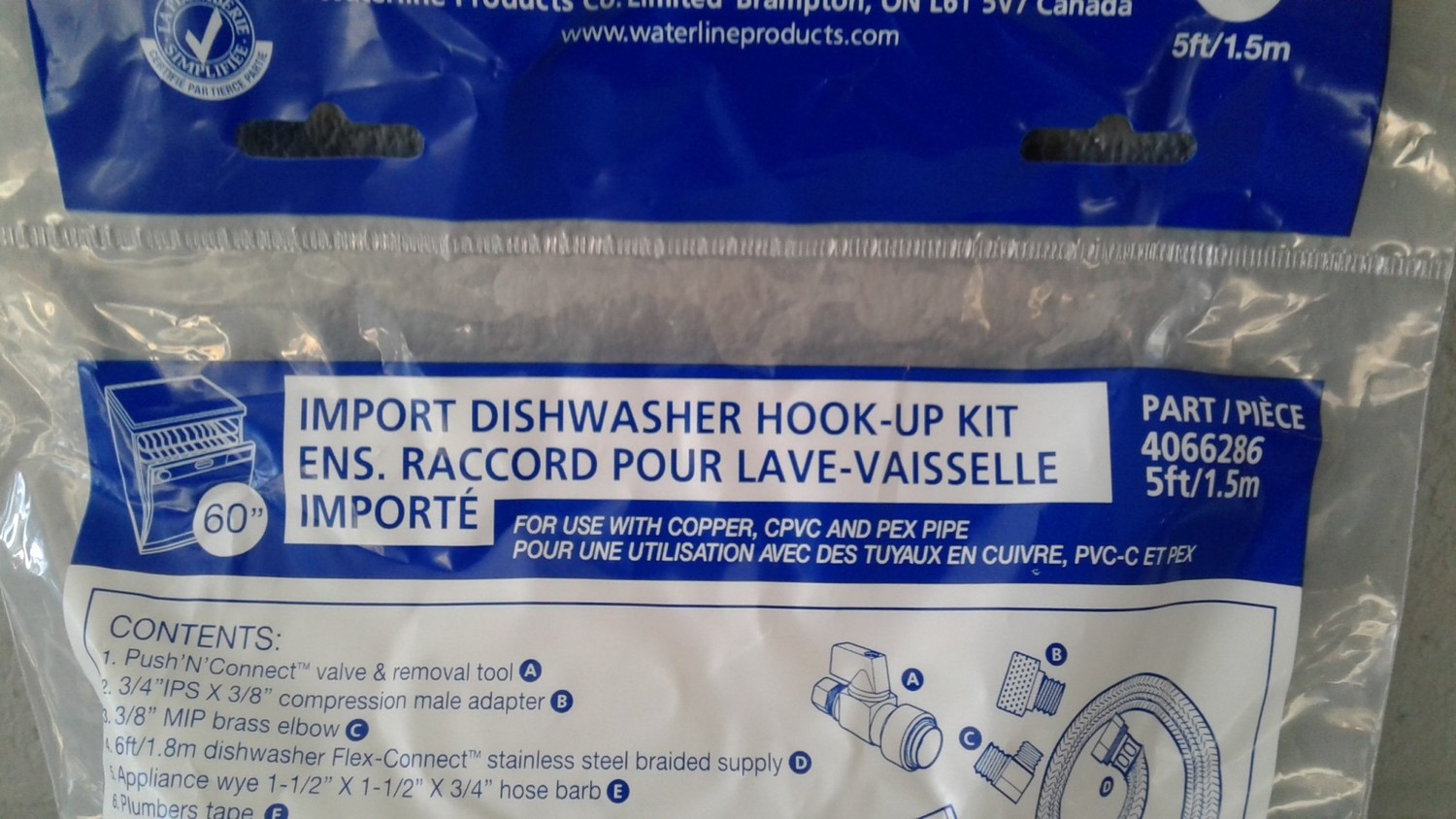 Import Dishwasher Hookup Kit Habitat for Humanity ReStore
