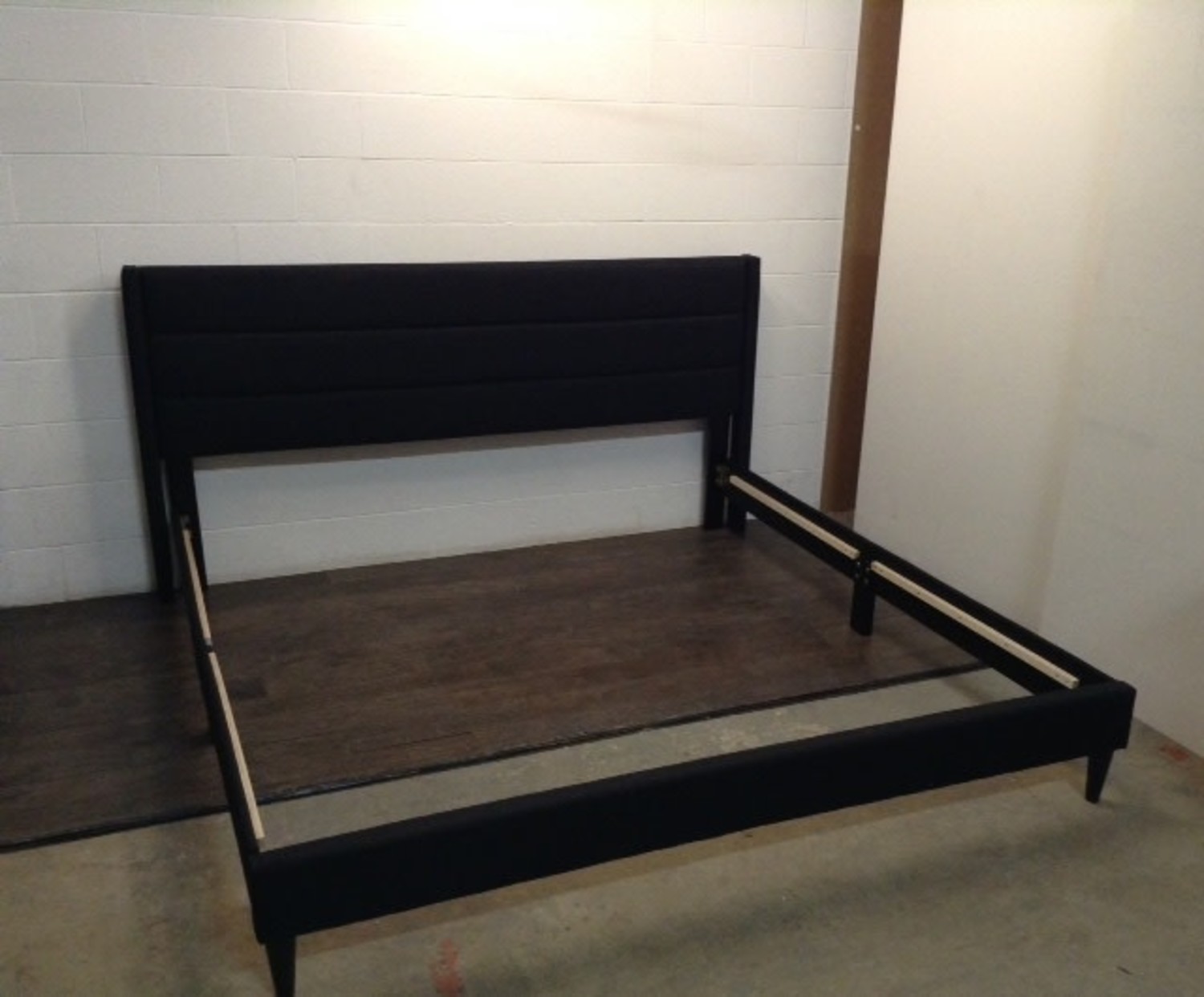 Upholstered Triple Lined King Size Bed Frame Habitat For Humanity Re Upholstered Triple Lined King Size Bed, King Size Bed Frame Size