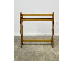 Wooden Blanket Rack Habitat For Humanity Restore