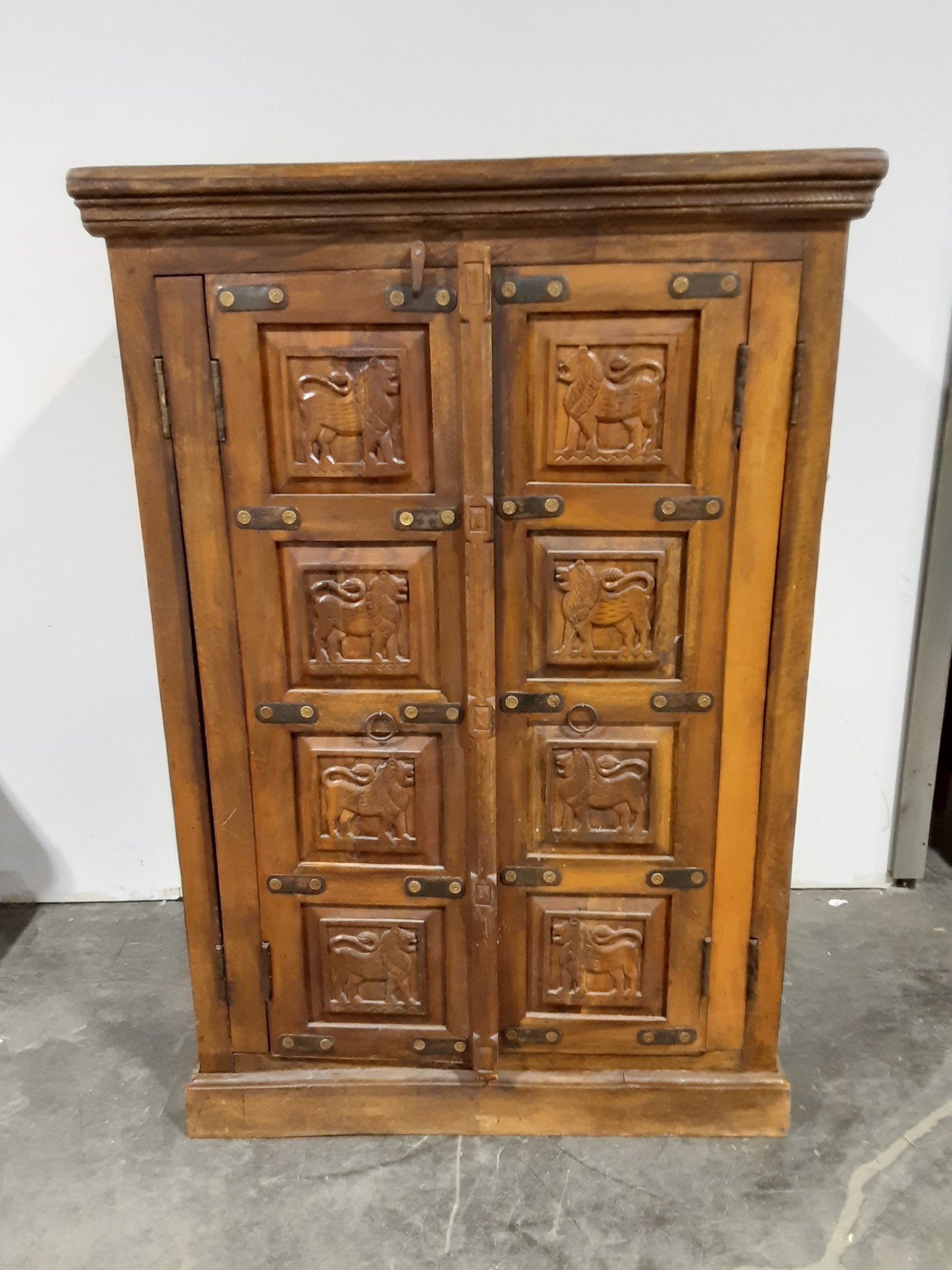 Hand Carved Armoire Habitat for Humanity ReStore