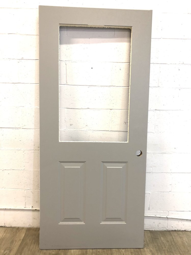 Grey Masonite Exterior Door Habitat for Humanity ReStore Grey Masonite Exterior Door Habitat for Humanity ReStore