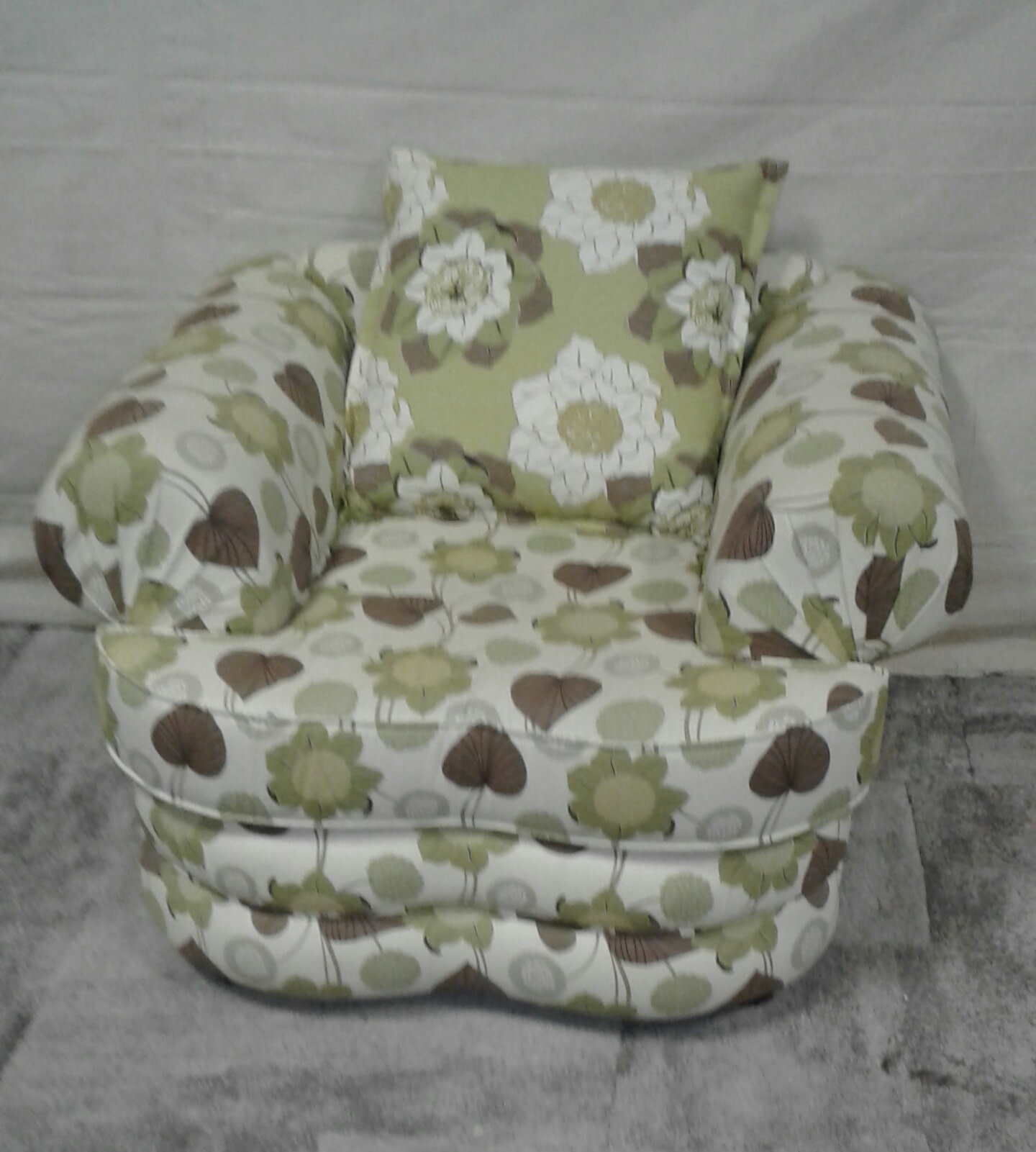 Floral Pattern Chair Habitat For Humanity Restore