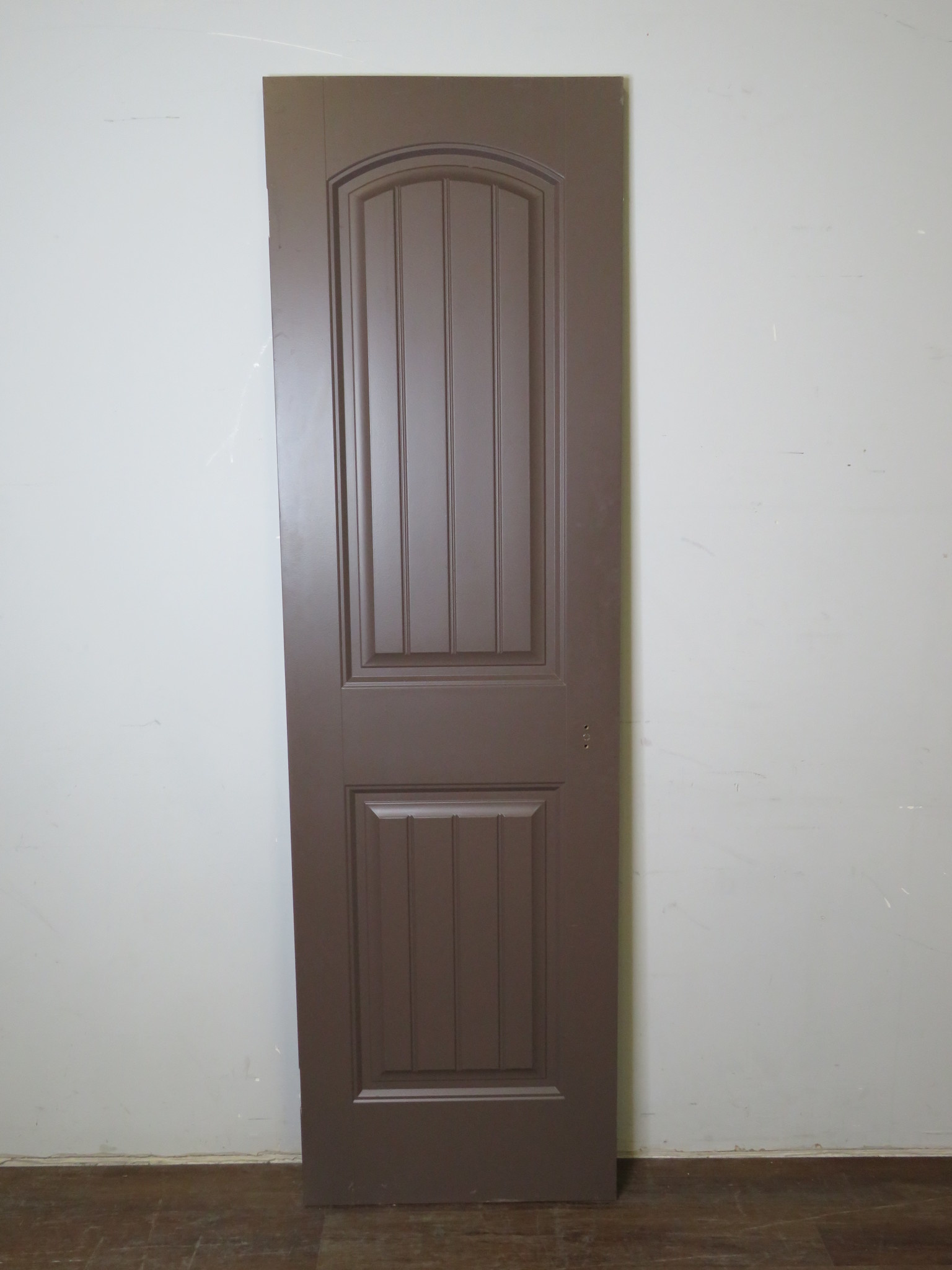 23 1/2"x 80" Brown Hollow Core Interior Door Habitat for Humanity ReStore