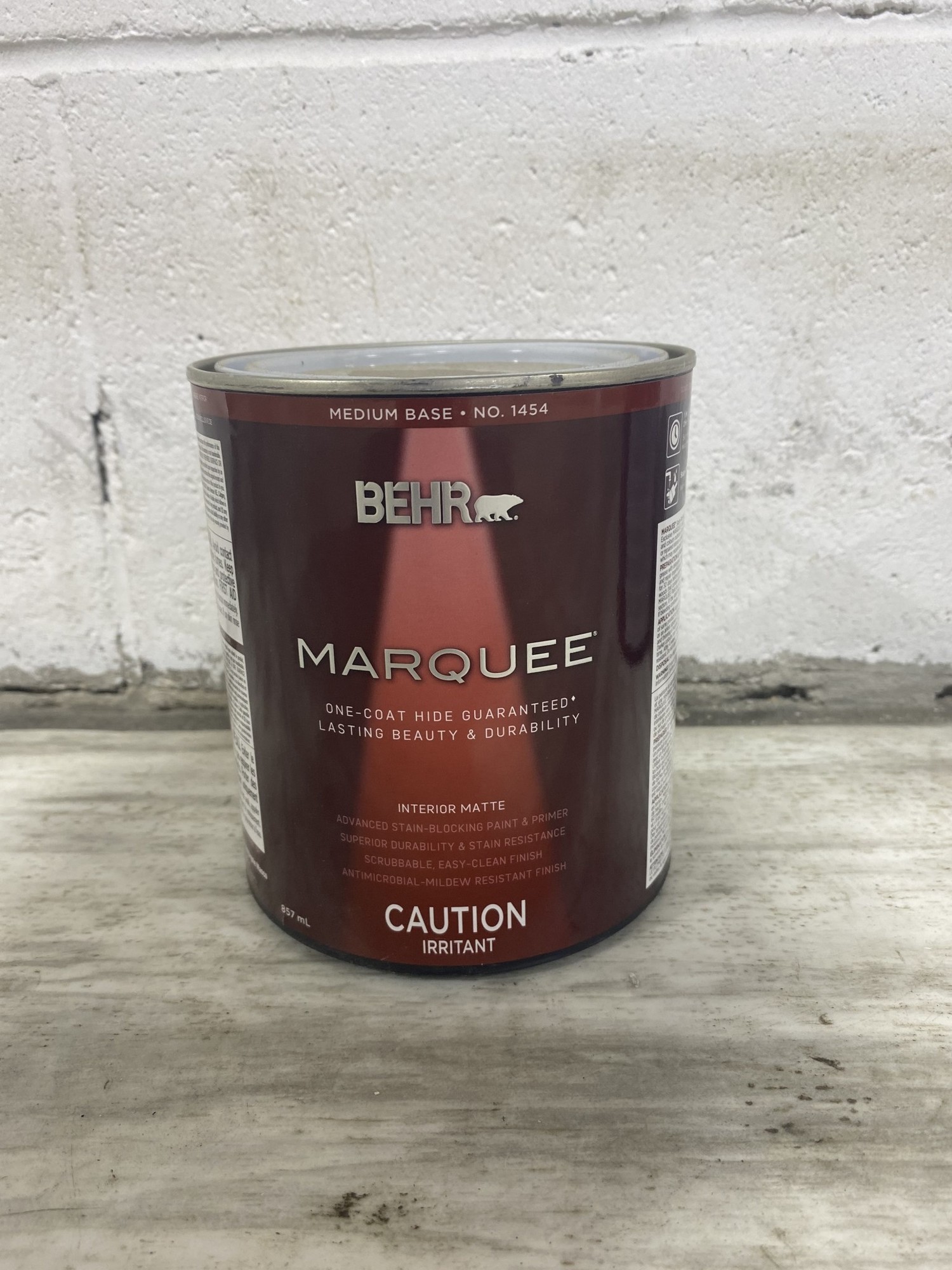 Behr Marquee Marquee 939 mL Medium Base Matte Interior Paint with