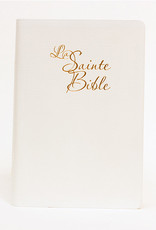 Louis Second Bible Louis segond1910 Gros caractère blanc- doré - mariage