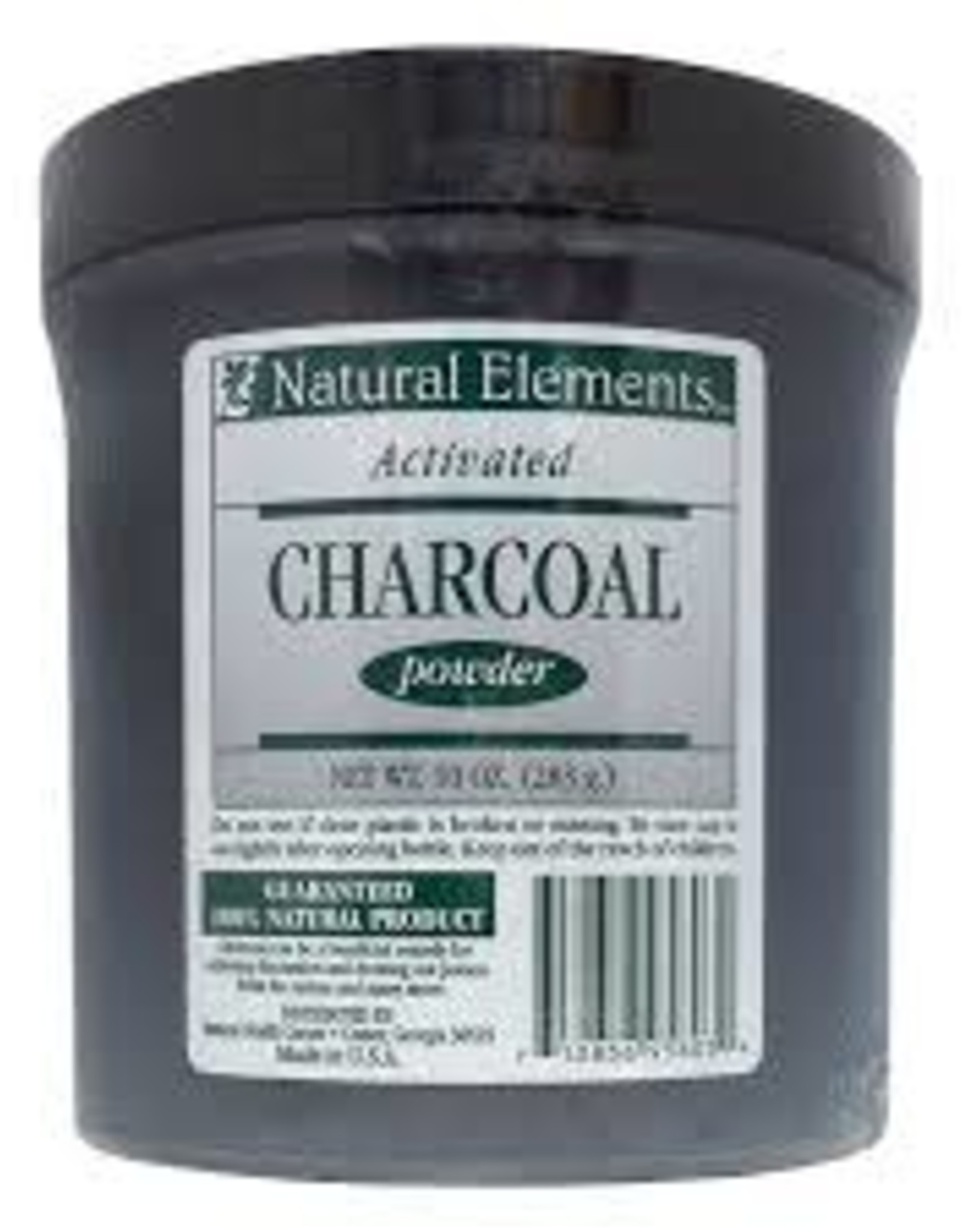 Natural Elements Charbon activé 10 oz (Petit format)