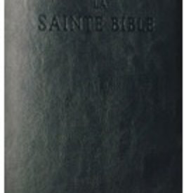 Louis Second La Sainte Bible dorée en cuir noir - avec matériel pastoral (Louis Segond|1910|LSG)