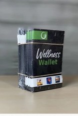 Glow Wellness Wallet (folded)