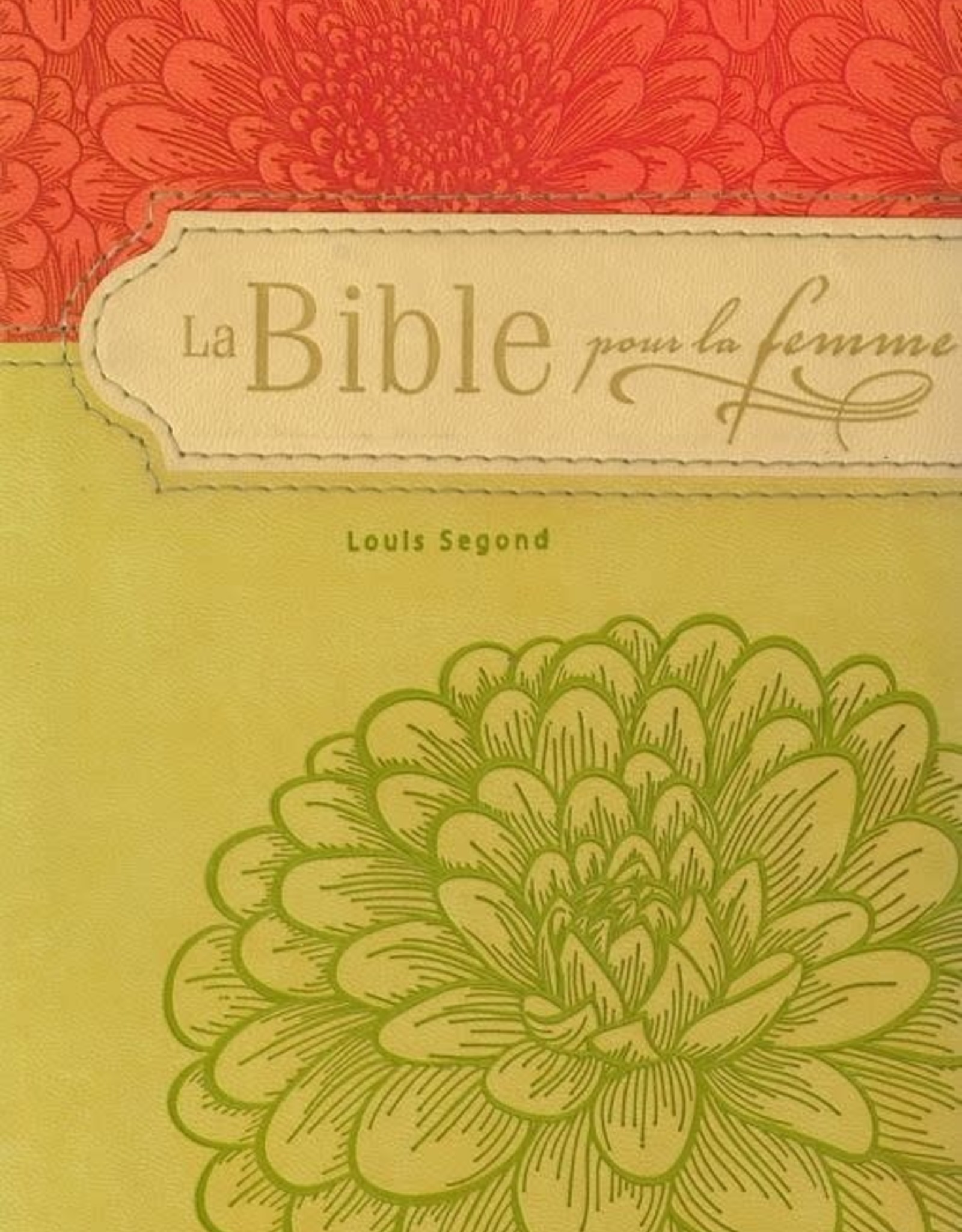 Louis Second La Bible pour la femme - vert orange