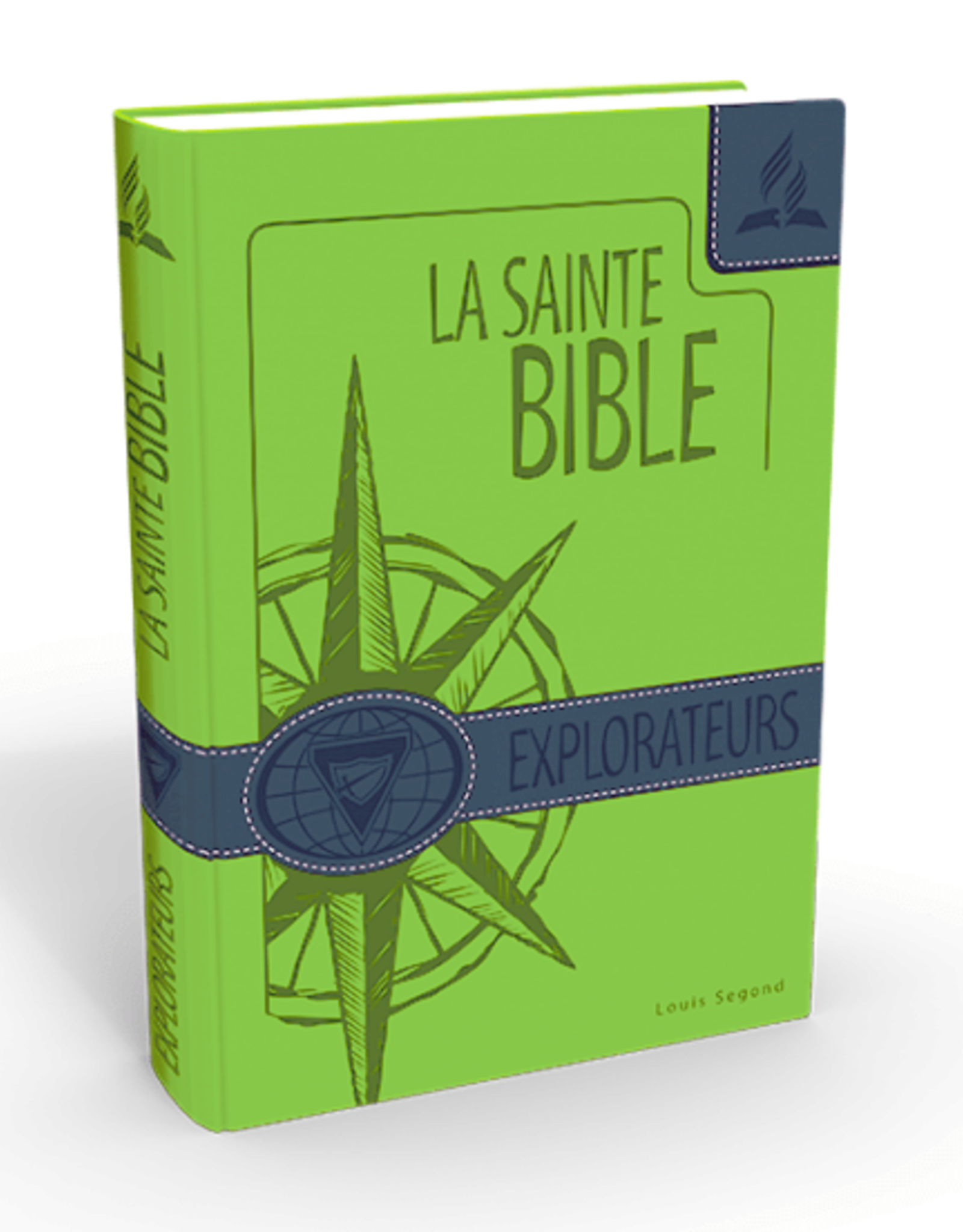 Louis Second La Sainte Bible - Explorateurs - couleur verte