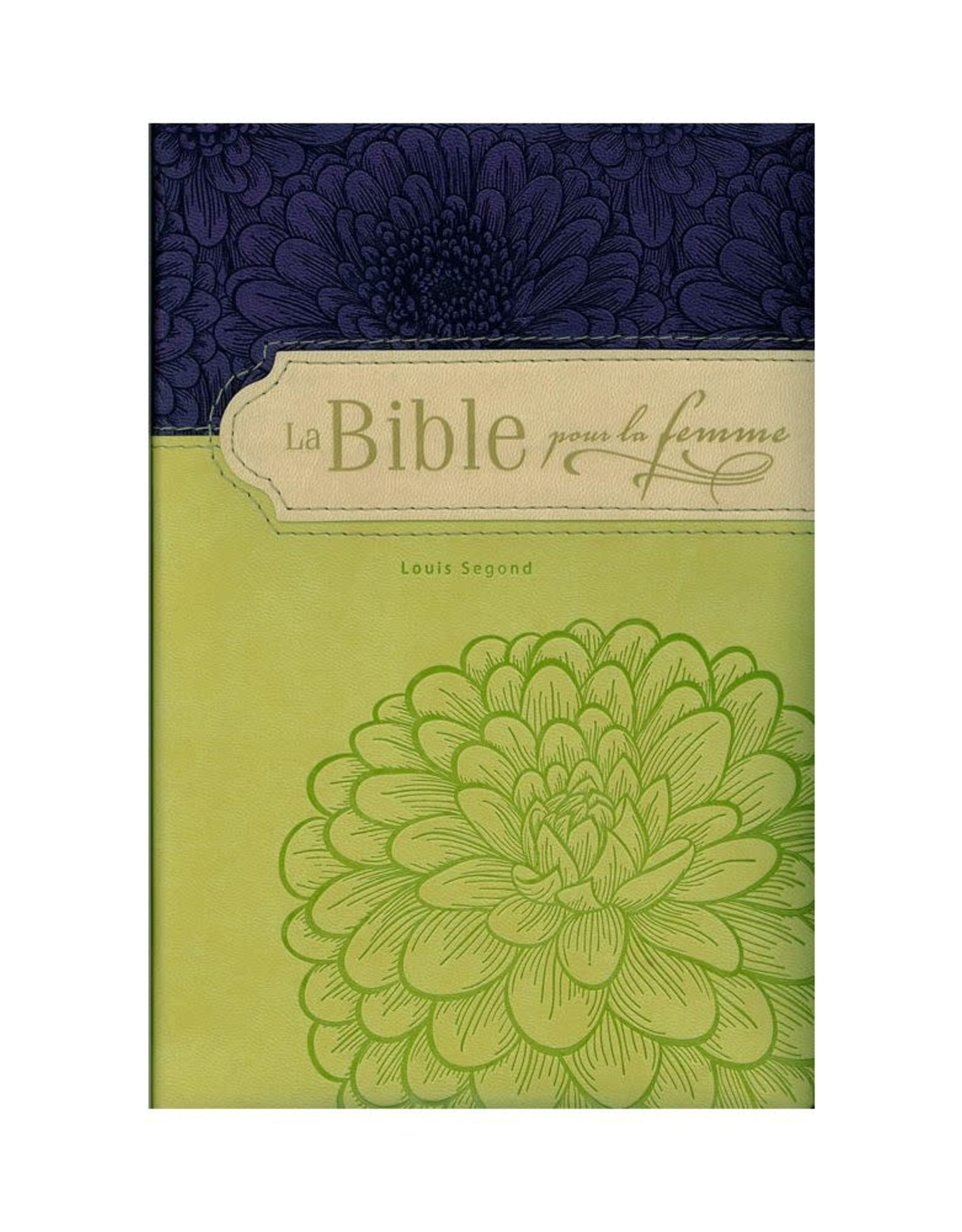 La Bible pour la femme - vert et violet