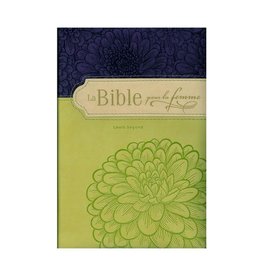 La Bible pour la femme - vert et violet