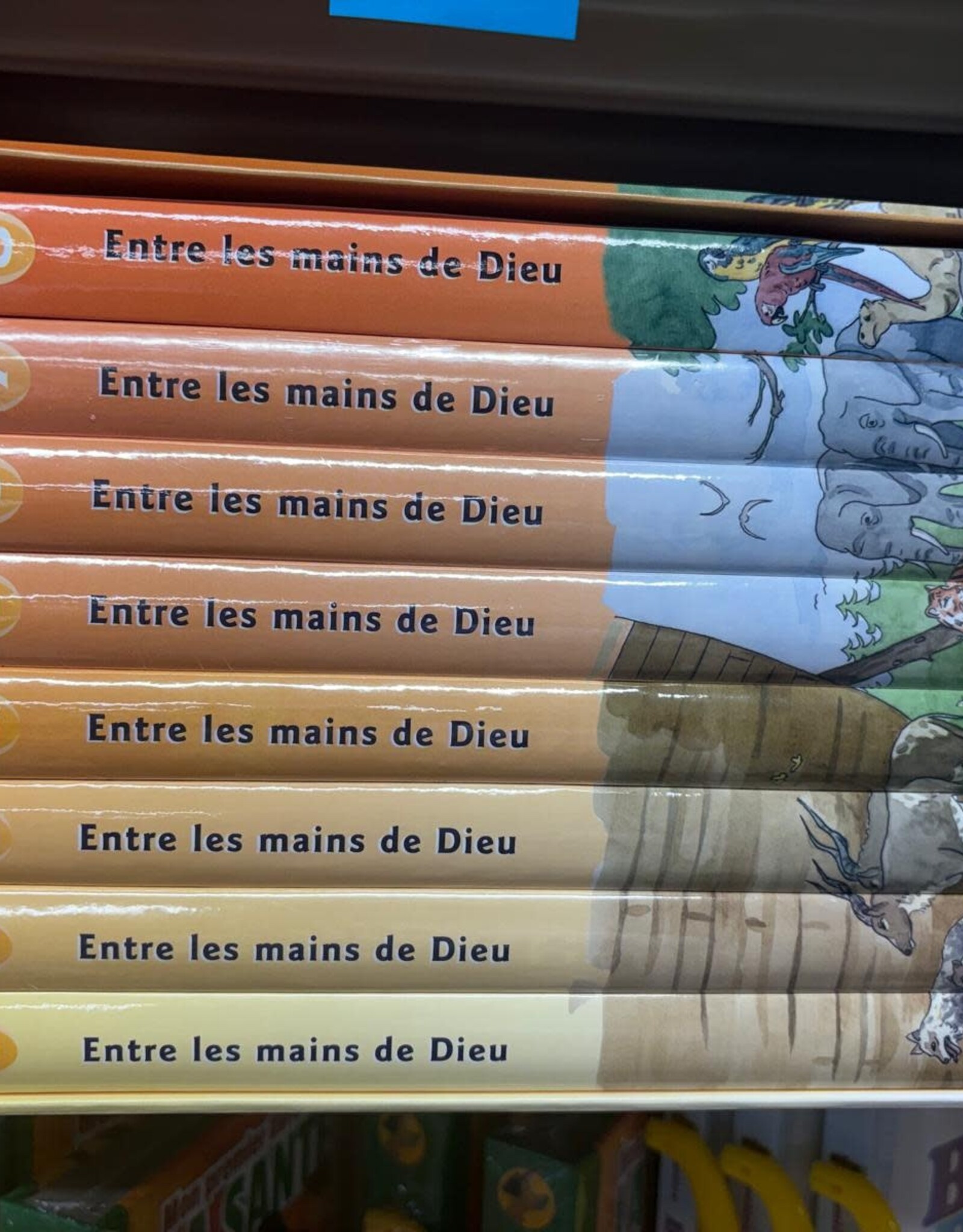 Coffret 8 volumes: Entre les mains de Dieu