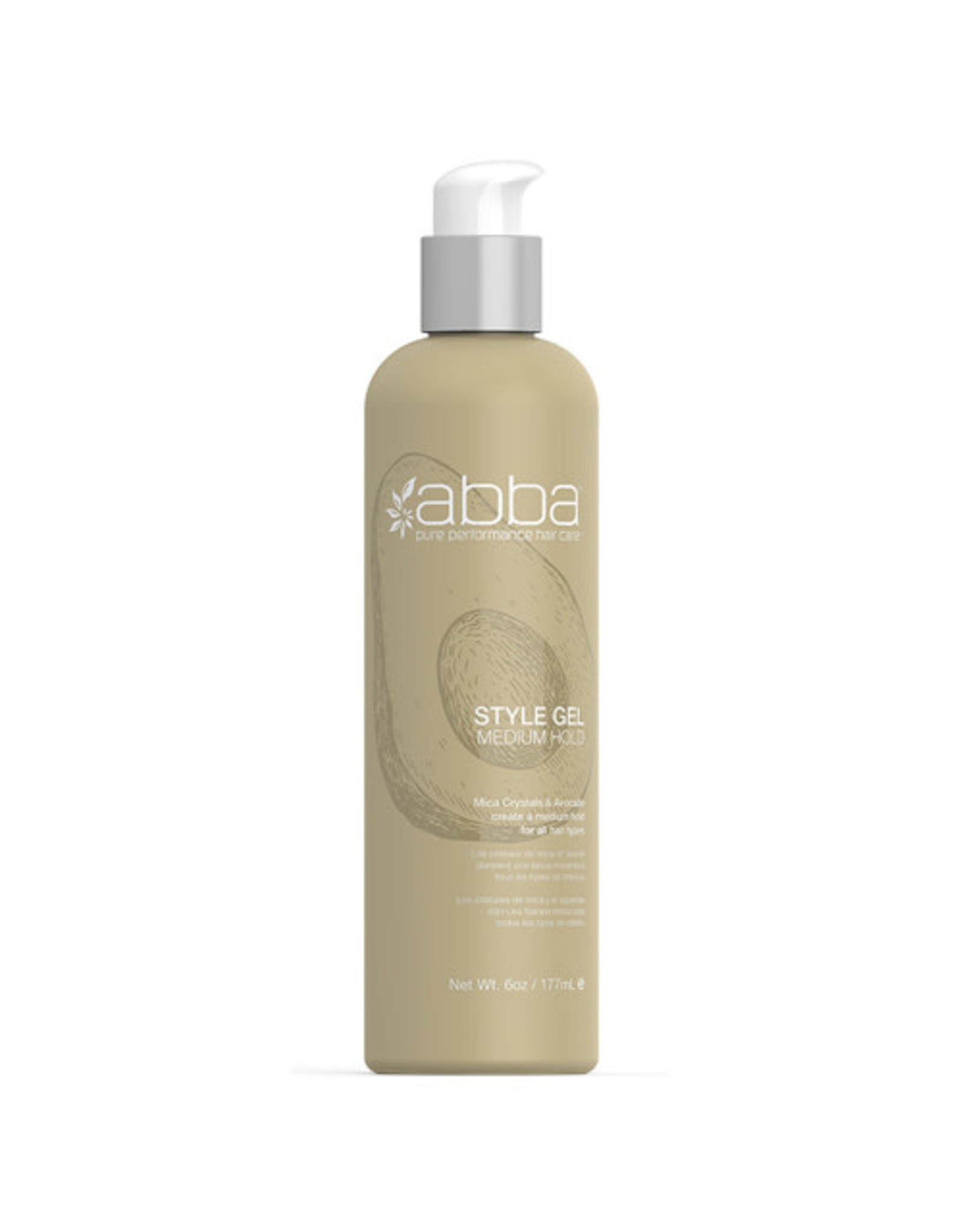 ABBA STYLE GEL MEDIUM HOLD 6OZ