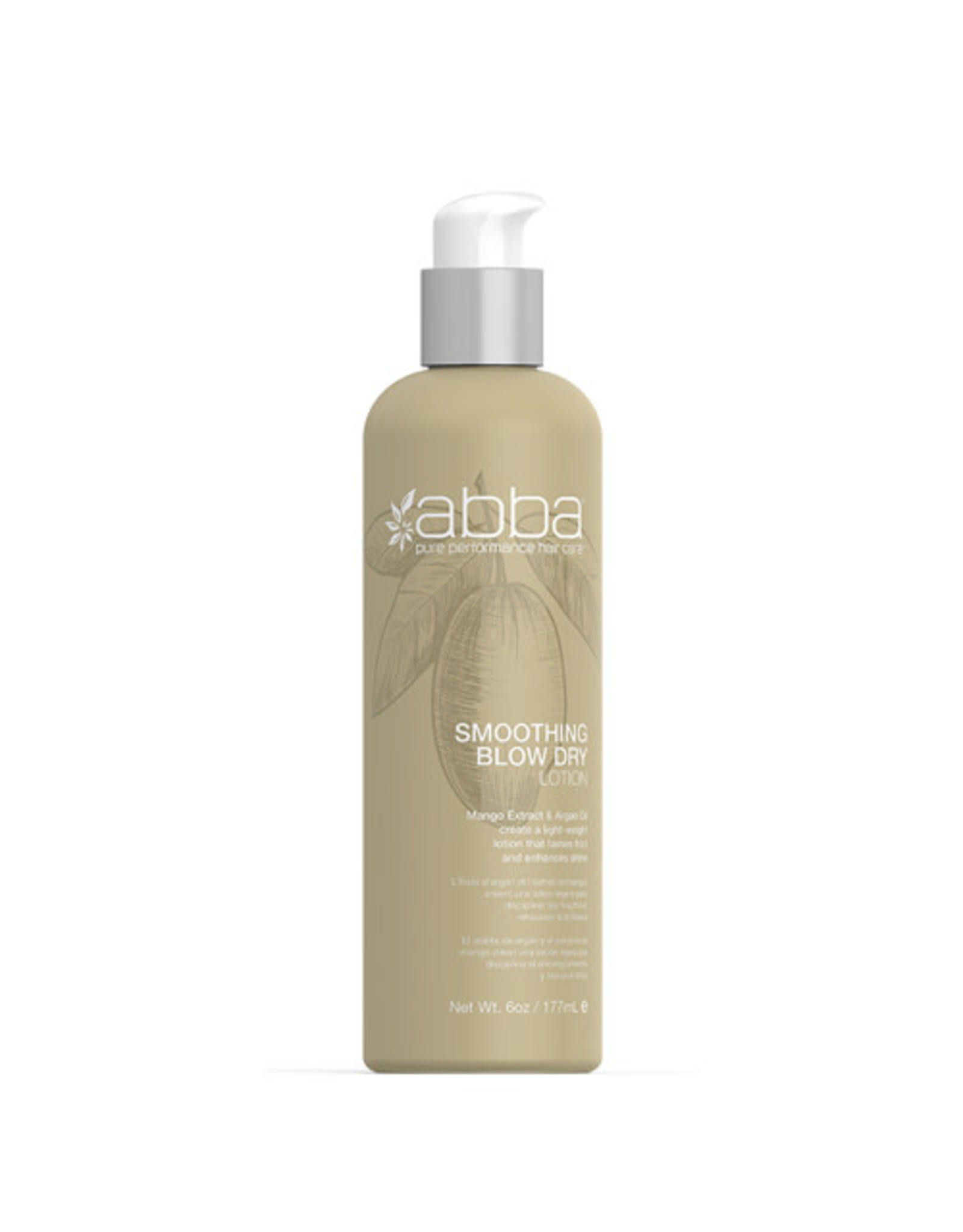 ABBA SMOOTHING BLOW DRY LOTION 6OZ