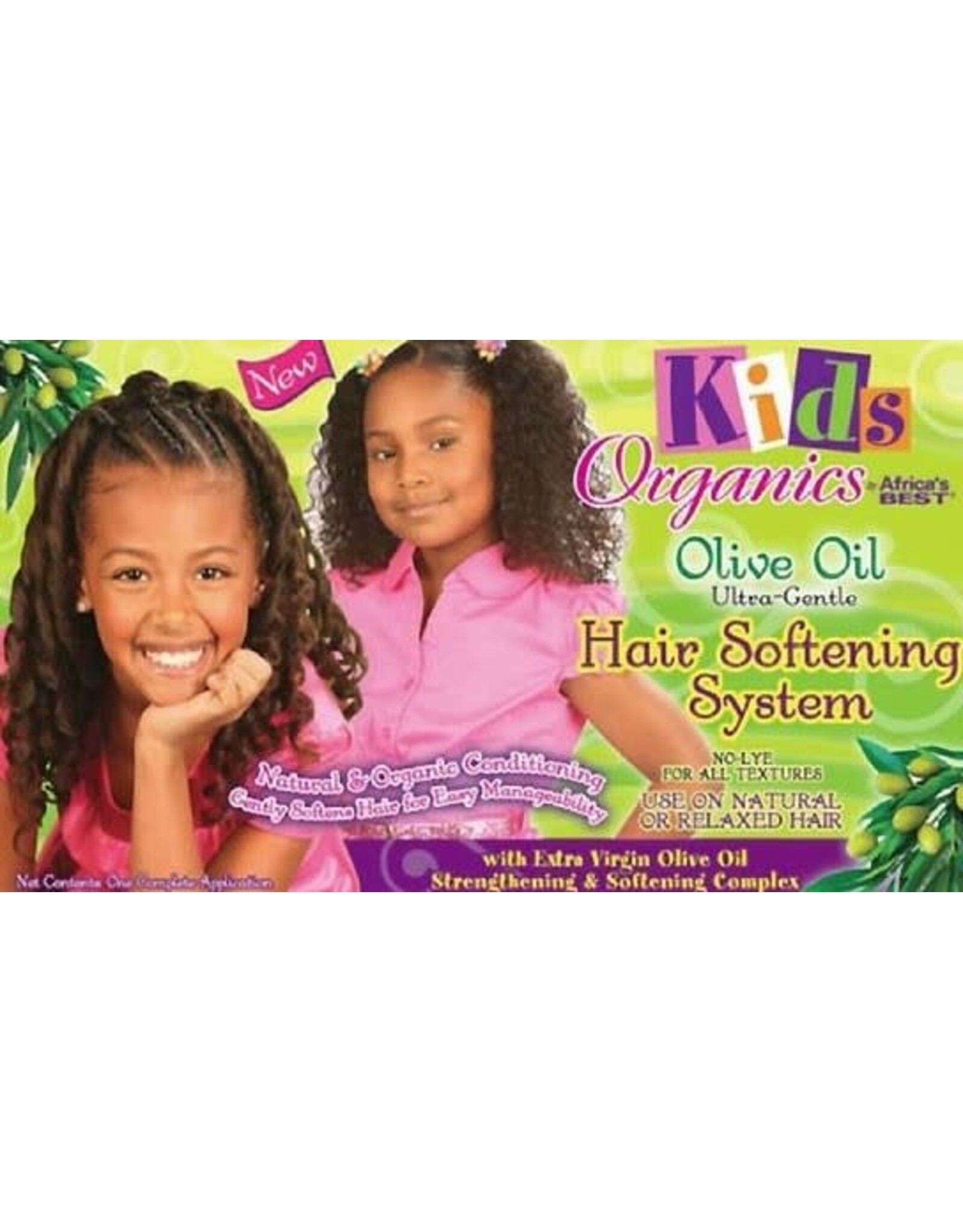 AFRICA'S BEST KIDS ORGANICS HAIR SOFTENING SYSTEM KIT