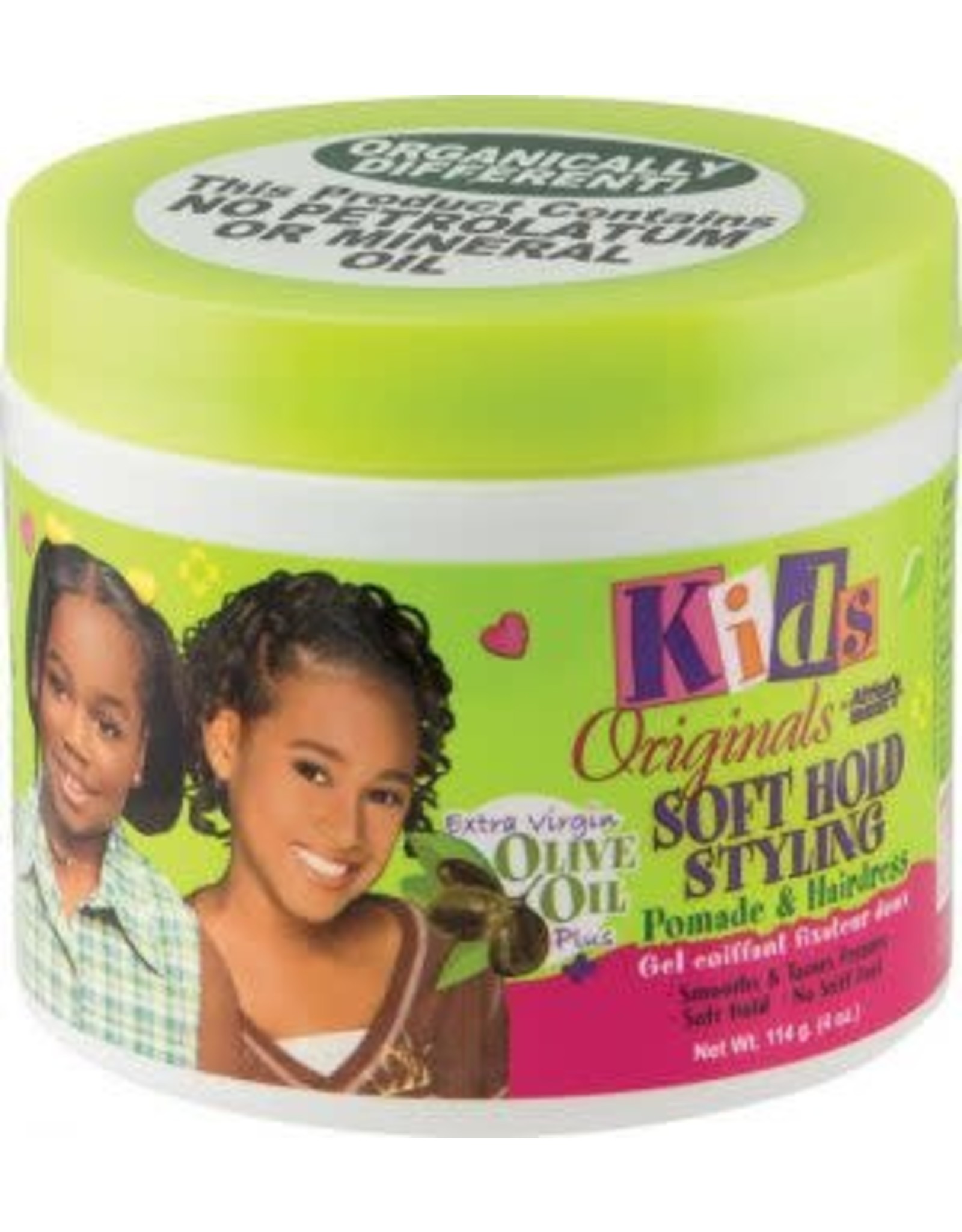 AFRICA'S BEST KIDS ORGANICS SOFT HOLD STYLING POMADE & HAIRDRESS