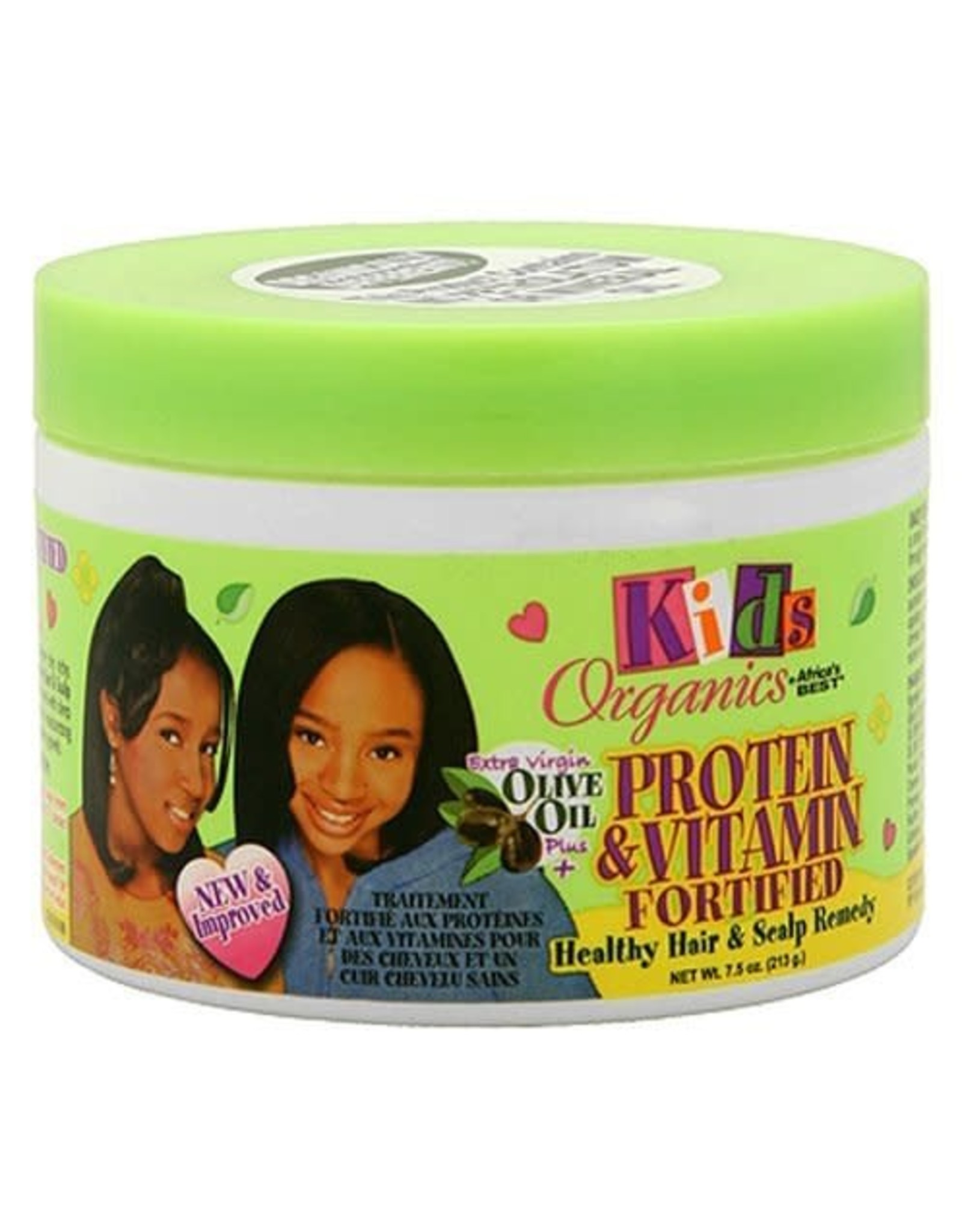 AFRICA'S BEST KIDS ORGANICS PROTEIN & VITAMIN FORTIFIED HEALTHY HAIR & SCALP REMEDY 7.5OZ