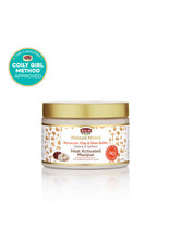 AFRICAN PRIDE MOISTURE MIRACLE MOROCCAN CLAY & SHEA BUTTER HEAT ACTIVATED MASQUE 12OZ