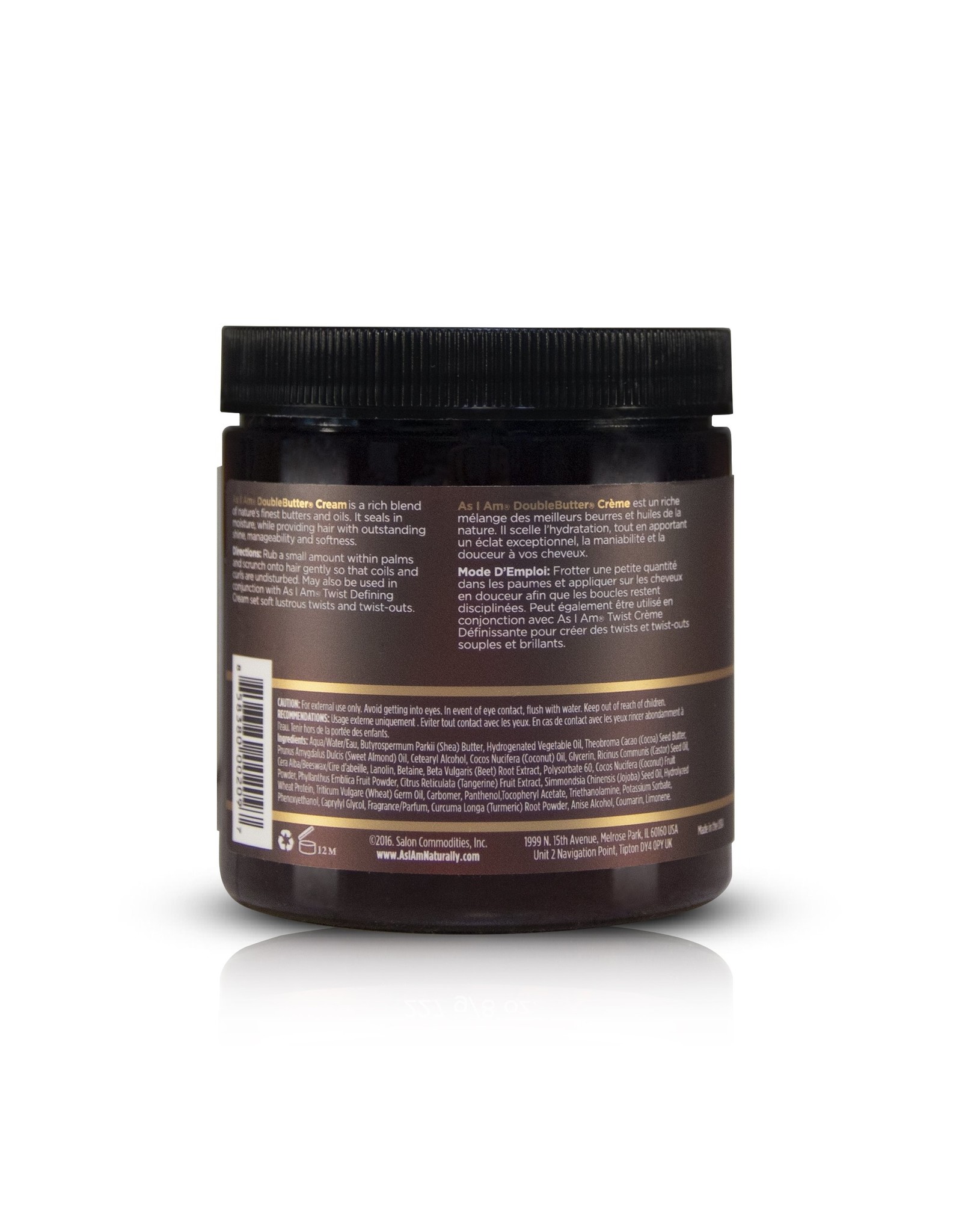 AS I AM DOUBLE BUTTER CREAM 8OZ