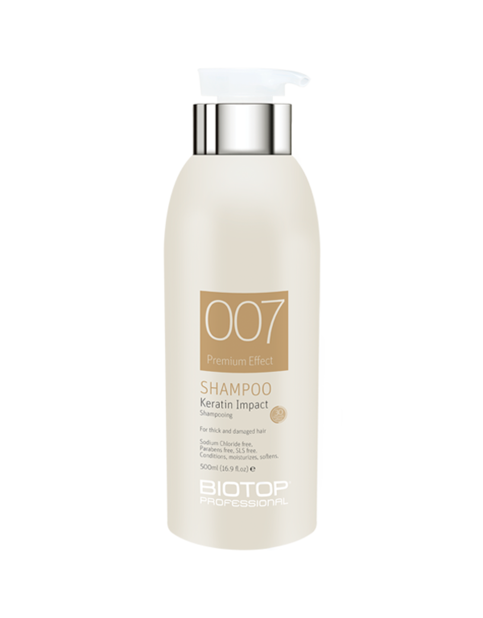 BIOTOP PROFESSIONAL 007 KERATIN SHAMPOO 500ML